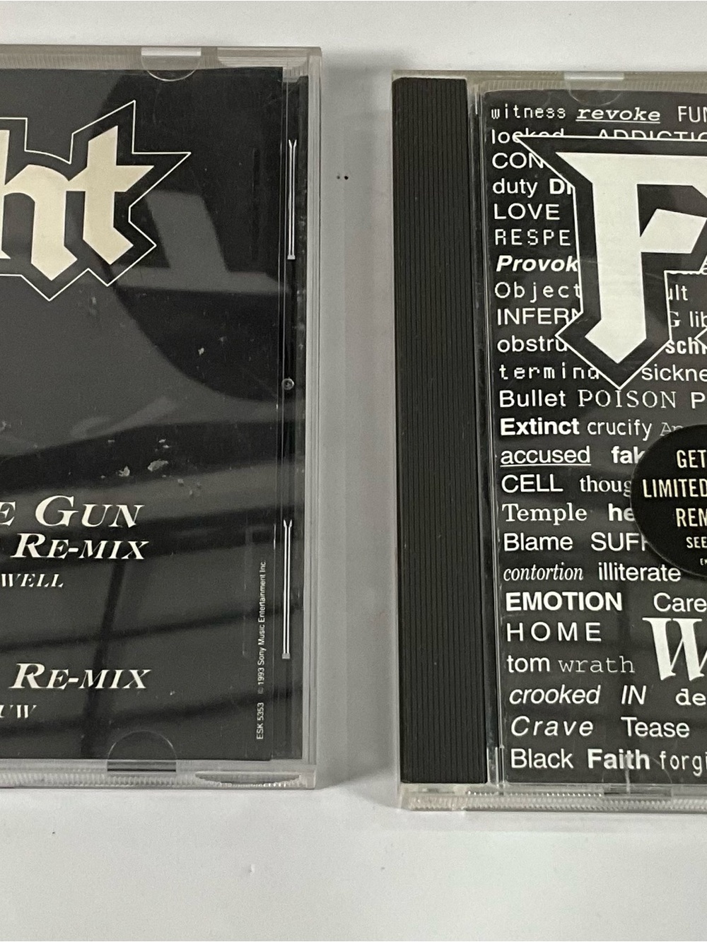 Fight - War of Words & Nail To The Gun CDs - Rob Halford